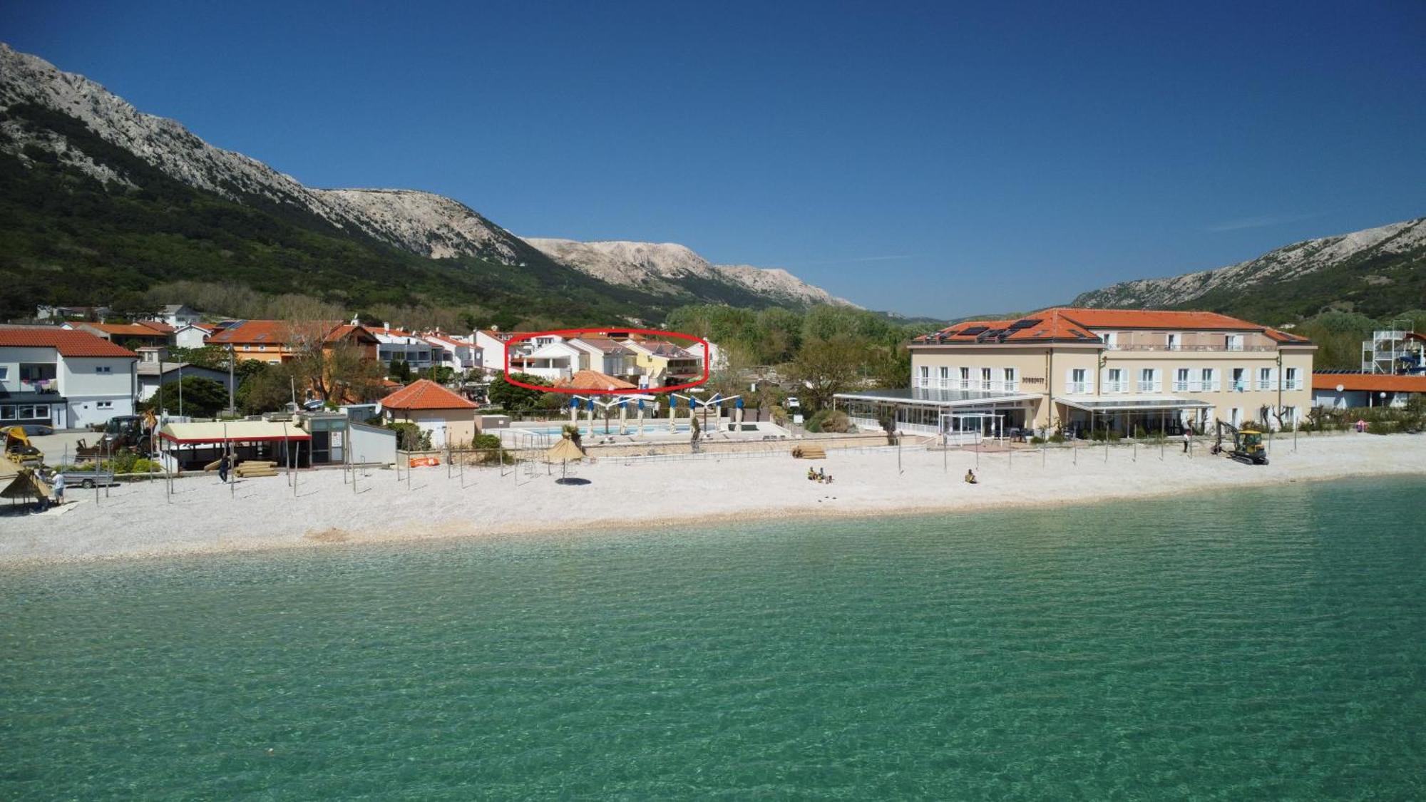Apartments Mikulan Beach Baška Extérieur photo