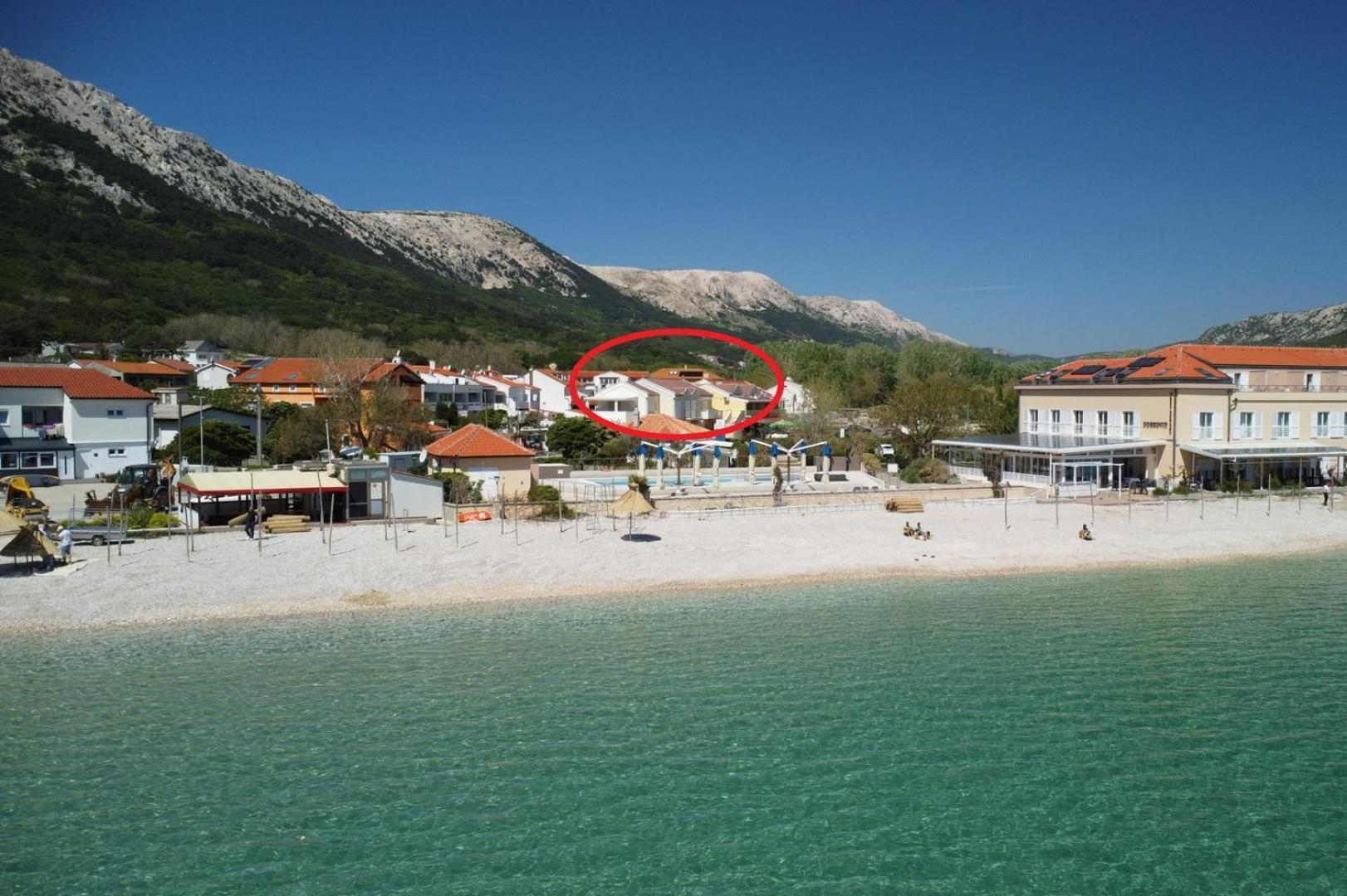 Apartments Mikulan Beach Baška Extérieur photo